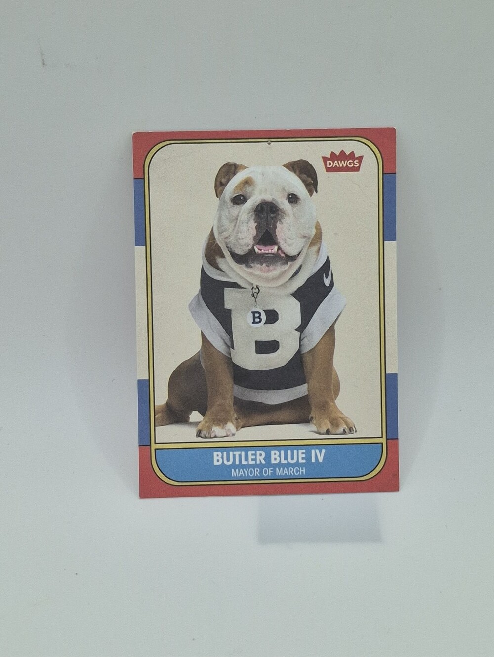 Butler Blue IV Mayor of March DAWGS Card Bulter University